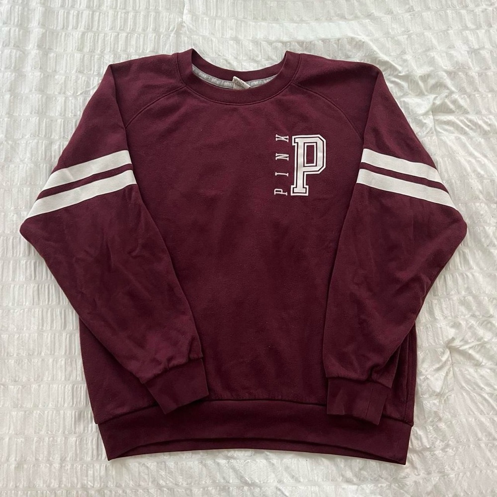 Maroon VS PINK Crewneck